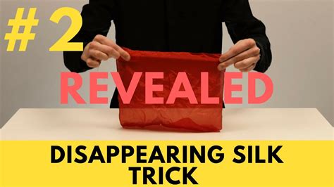 disappearing silk metal box trick|Vanishing Silk Magic Trick .